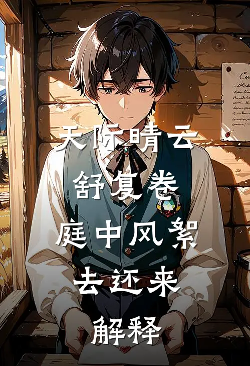 天际晴云舒复卷,庭中风絮去还来.解释