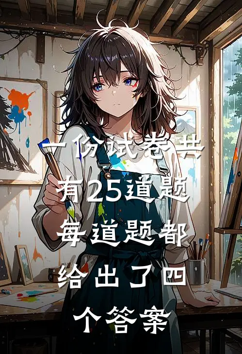 一份试卷共有25道题,每道题都给出了四个答案