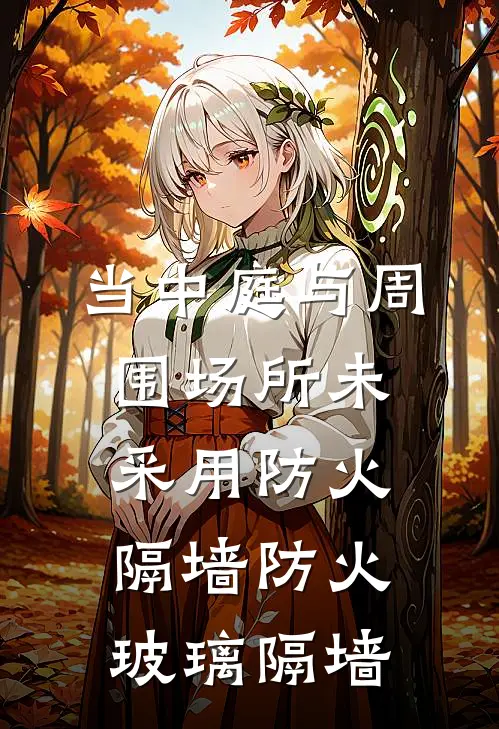 当中庭与周围场所未采用防火隔墙防火玻璃隔墙