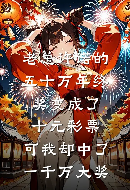 老总许诺的五十万年终奖变成了十元彩票，可我却中了一千万大奖